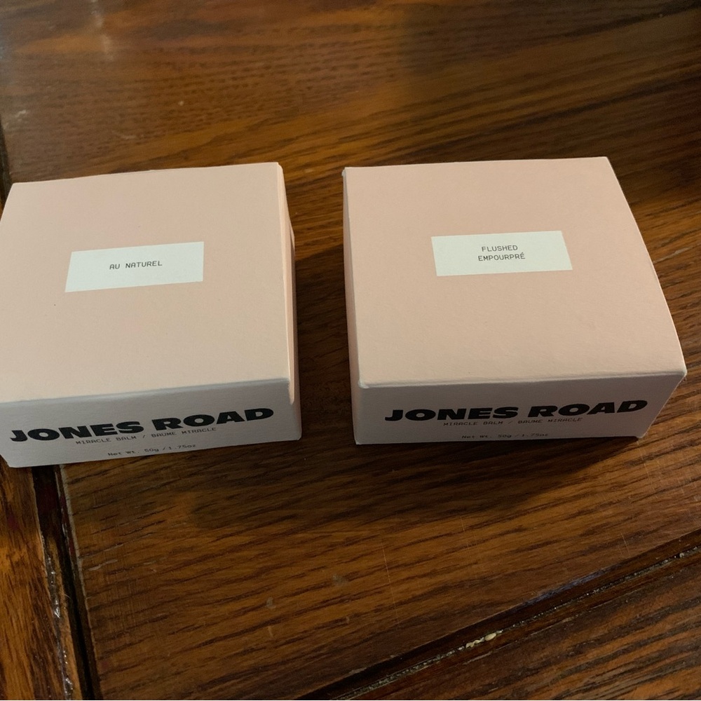 Jones Road Miracle Balm - Au Naturel and Flushed Empourpré